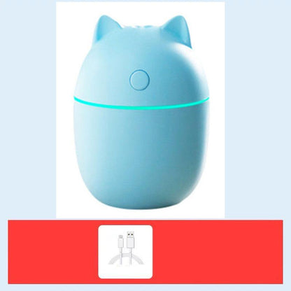 300ml Cute Bear Air Humidifier USB Electric Sprayer Mini Portable Aroma Diffuser for Home Office Car