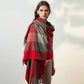 Scarf Winter Women Shawls and Wraps Thick Pure Cashmere Capes Echarpe Warm Scarves for Women