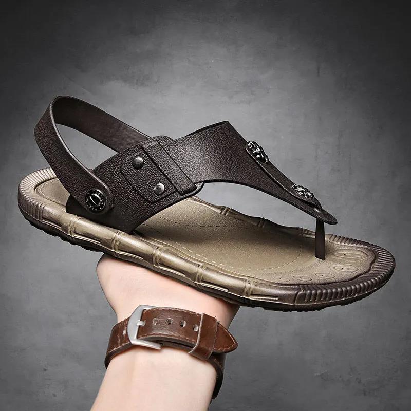 Deodorant Trend Flip-flops Korean Style Platform Flip Flops Men's Slippers Men's Non-slip