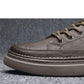 Men's Shoes Spring and Summer Sports and Leisure Shoes British Casual Black Leather Shoes Trend All-match Men's Comfortable Sneakers