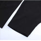 Ladies Black Wide Leg Pants Spring and Summer All-match Loose and Thin Large Size Fat Casual Pants