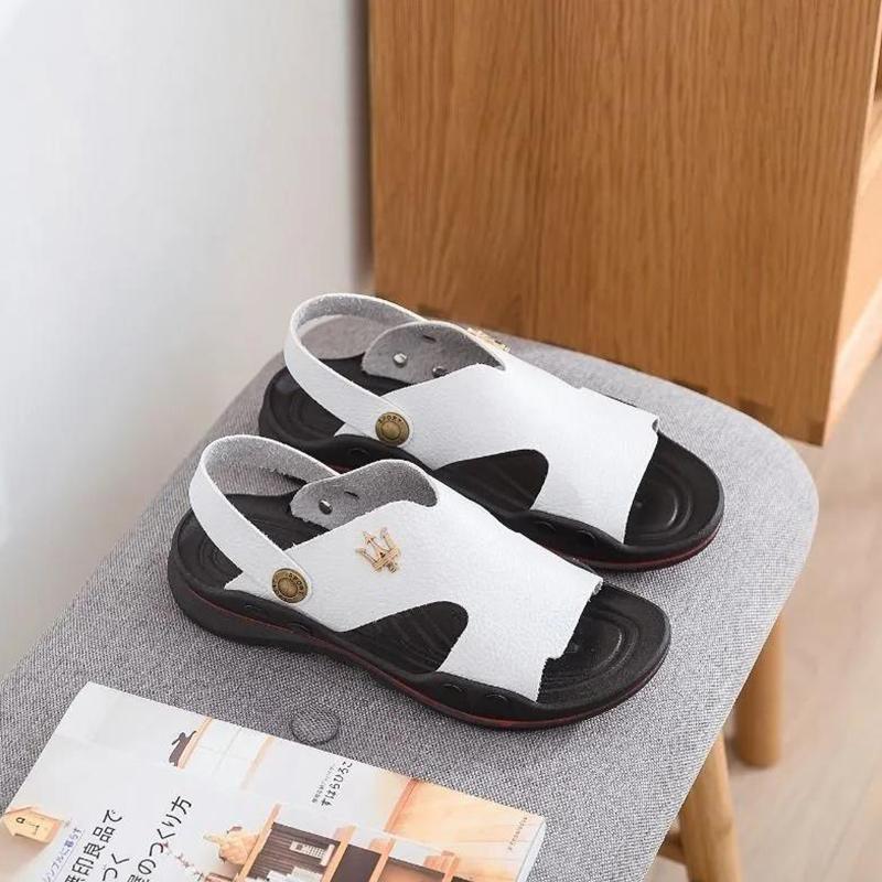Boys Sandals Summer Student Boys Soft Bottom Non-slip Children's Baby Shoes Children's Beach Sandals