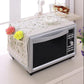 Microwave Dust Cover Household Breathable Dustproof Microwave Protective Cover Home Fabric