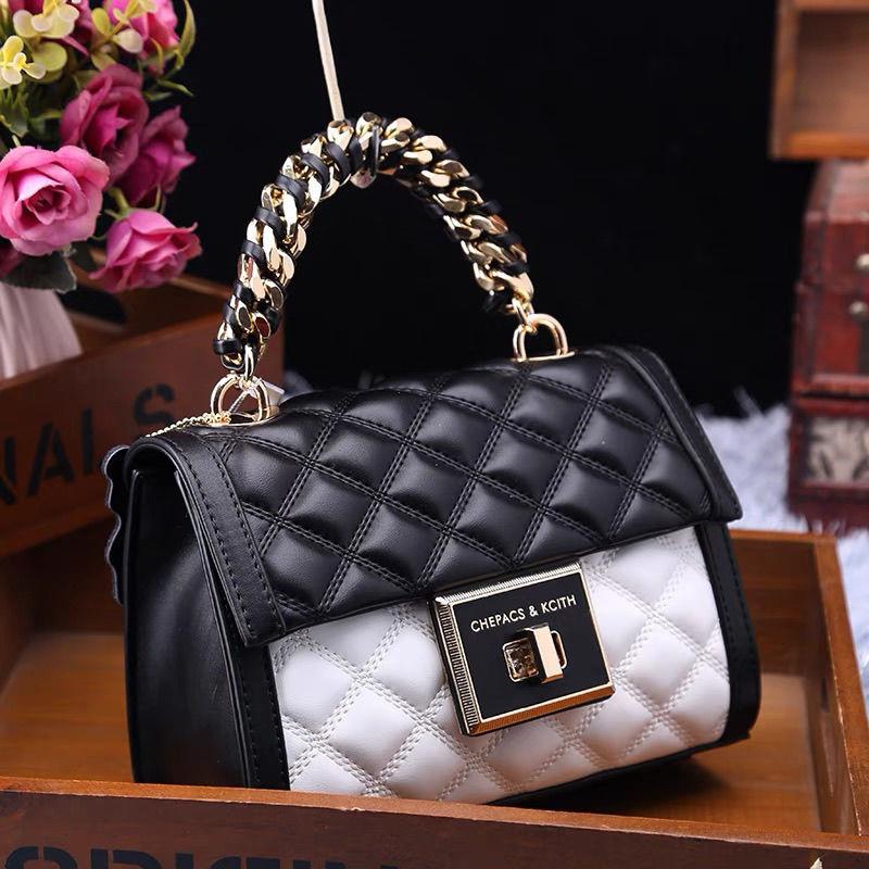 Ladies Leather Zip Tote Bag Versatile One Shoulder Messenger Bag
