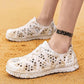 Men's Sandals Summer Soft-soled Student Non-slip Beach Shoes Thick-soled Camouflage Hole Shoes One-piece Plastic Sandals
