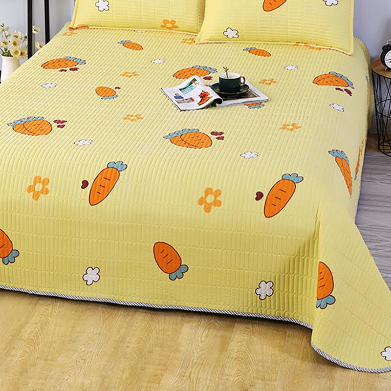 Skin-friendly Double-sided Bed Cover Available In All Seasons Student Dormitory Mat One-piece Thick Bed Sheet Mattress Cover Blanket