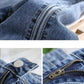 High Waist Straight Jeans Women's Nine Points Spring and Summer New Loose All-match Thin Elastic 2022 Cigarette Pants