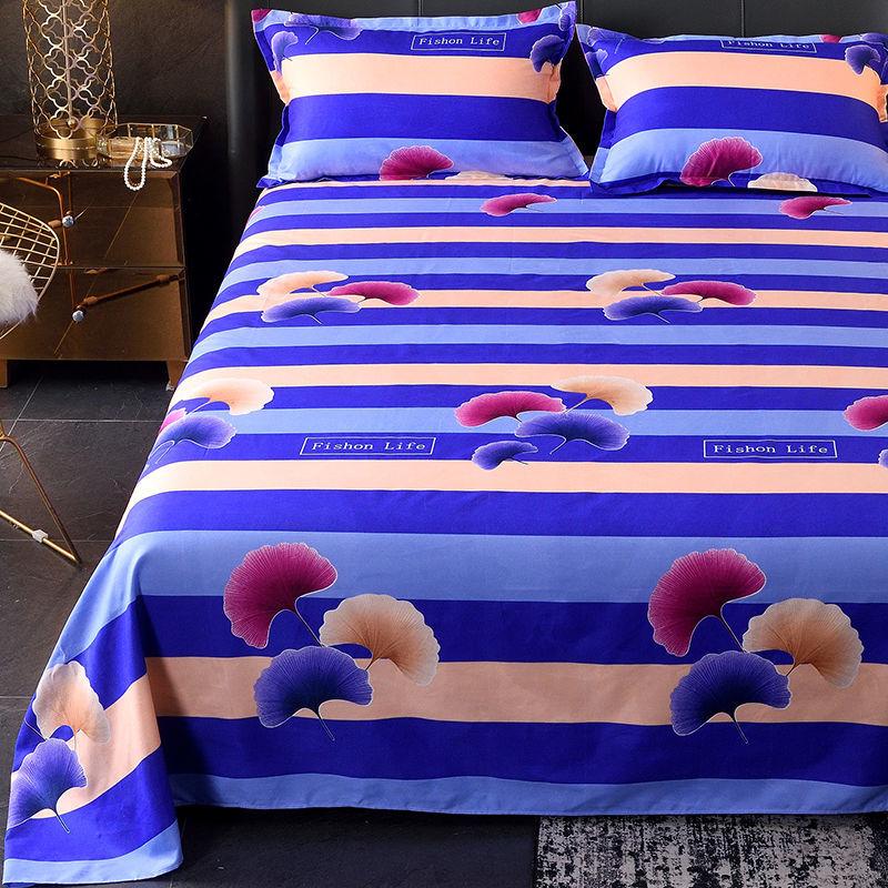 Thick Skin Care Twill Single-piece Bed Sheet Single Double Cover Sheet Household Bedding