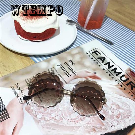 WTEMPO Women Retro Vintage Shades Fashion Oversized Designer Sunglasses