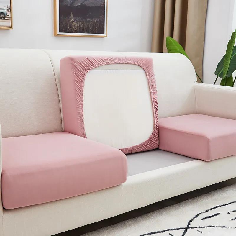 Four Seasons Universal Fabric Anti-slip Cushion Elastic Full Cover Sofa Cover Living Room Sofa Cushion