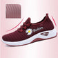 Women Autumn and Winter Plus Velvet Thick Cotton Shoes Non-slip Soft Bottom Cloth Shoes  Lightweight Sports Shoes