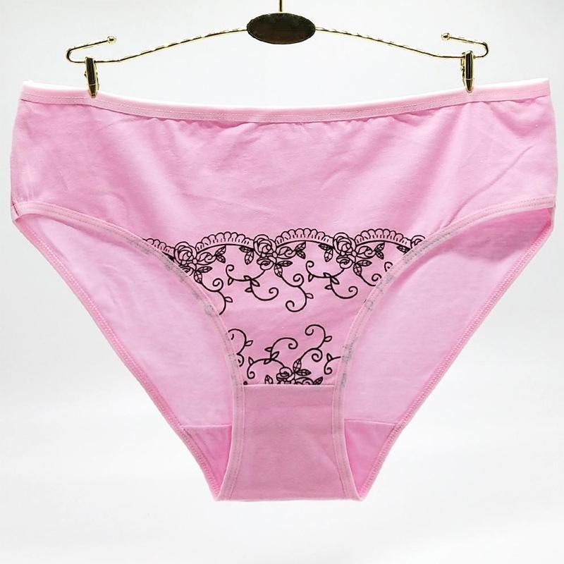 Women's Cotton Comfort Briefs Stretchy Underwear Panties Soft Trigonometric Knickers 6pcs/lot