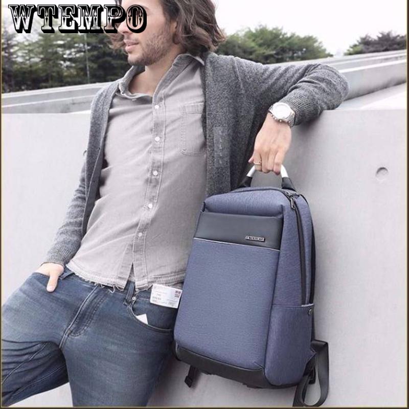 business Men's business laptop backpack casual fashion backpack large-capacity college students bag
