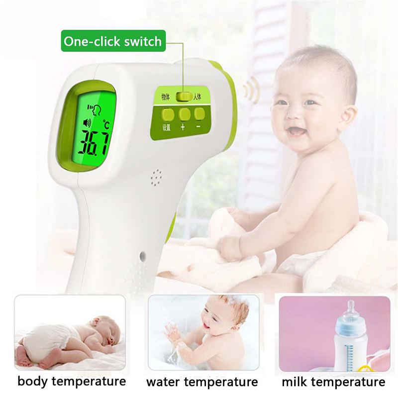 Muti-fuction Adult Digital Termomete Infrared Forehead Body Thermometer Gun Non-contact Ir Termomete
