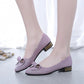 Women's Shoes Spring Single Shoes Low Thick Heel Casual Shoes Summer and Autumn All-match Work Shoes