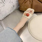 Slippers Women Outdoor Slippers Flat-bottom Slippers Women Outdoor Fashion Beach Sandals and Slippers