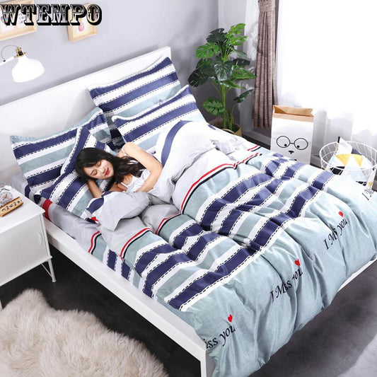 Home Textile Bedding Soft Pillowcases Duvet Cover Elegant Bedspreadsbeding 4pcs Set