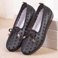 Cloth Shoes Women's Net Shoes A Pedal Shallow Mouth Mesh Shoes Breathable Hollow Air Senior Mother Shoes Soft Sole