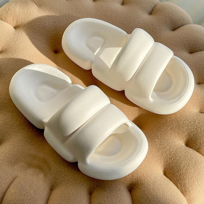 Soft Slippers Women Summer Fashion Home Bathroom Bath Non-slip Deodorant Thick Bottom Couple Sandals Men Tide