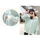 Women's Sunproof Clothes Spring and Summer Loose Versatile Hooded Cardigan Large Size Loose Streetwear Thin Coat