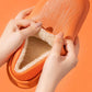 Waterproof Cotton Slippers for Women Winter Indoor and Outdoor Cute Plus Velvet Warm Shoes for Home Non-slip Wool Slippers