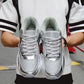 Breathable Running Men's Shoes Korean Couple Air Cushion Sports Men Daddy Shoes Men Lightweight and Comfortable