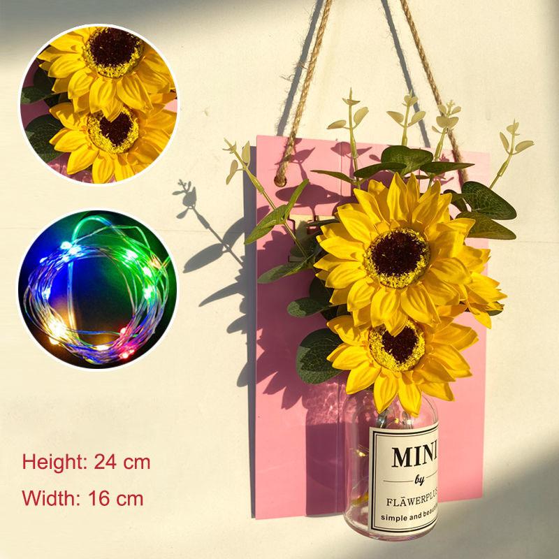 Wall Decoration Small Pendant Bedroom Room Creative Wall Hanging Living Room Wall Flower Wall Indoor Wall Hanging