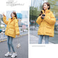 Winter Plus Size All-match Hooded Ladies Cotton Padded Jacket Short Loose Bread Coat Beautiful Down Padded Coat