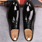 British Breathable Casual Shoes Large Size Business Shoes Suit Shoes Men's Pointed Shoes Winter