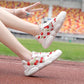 Cherry Shoes Female Students Korean Version of Breathable Net Shoes Female Cubs Sports Daddy Shoes