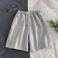 Summer Casual Sports Shorts Female Students Ins Loose All-match Five-point Pants Casual Shorts Solid Color Fitness Jogging Pants