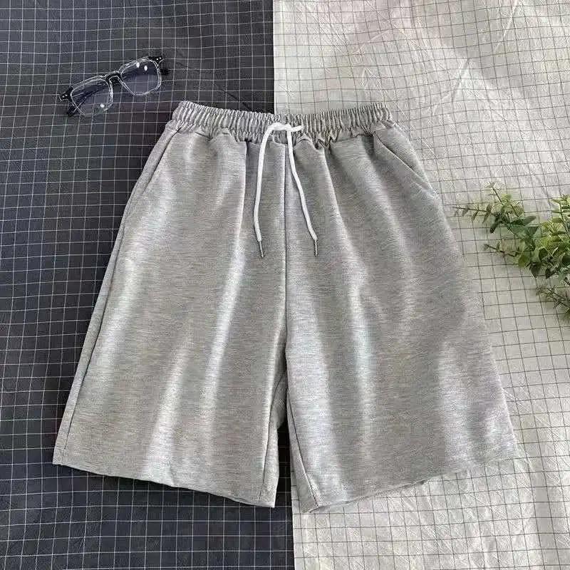 Summer Casual Sports Shorts Female Students Ins Loose All-match Five-point Pants Casual Shorts Solid Color Fitness Jogging Pants