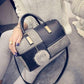 Fashion Stitching Handbag Boston Shoulder Messenger BagWomen PU Leather Crossbody Hand/Shoulder Bags