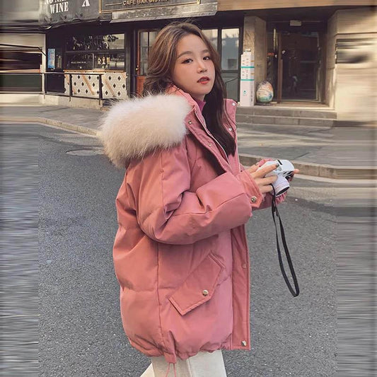 Women's Short Cotton-padded Jacket Korean Style Loose Thick Fashion All-match Winter Jacket