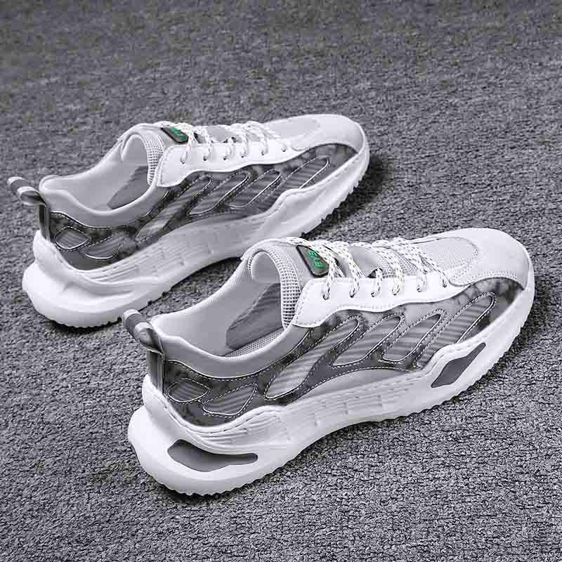 Plus Size 39-44 Men Sneakers Low-top Running Basketball Shoeses Outdoor Non-slip Sports Shoes Shockproof Shoeses