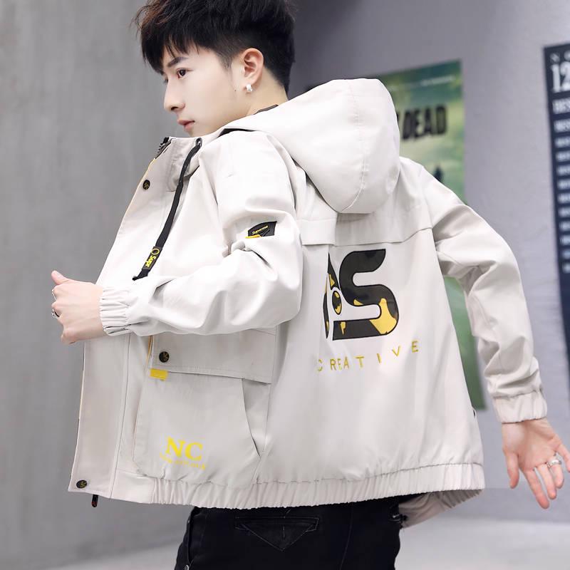 Men's Jackets Autumn Men's Coats Fashion Loose Casual Jackets Male Outerwear Baseball Uniform