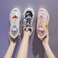 Women Shoes White Women Vulcanize Shoes Platform Chunky Sneakers Casual Dad Shoes Basket Femme