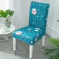 Chair Cover Elastic Printing Dining Stretch Elastic Slipcovers Chair Cover For Kitchen Wedding Hotel