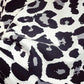 Women's Spring and Autumn Leopard Print Long Sleeve Hooded Coat Large Size Loose Street Style Short Hooded Tops