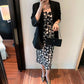 Summer French Floral Sling Skirt Sexy Self-cultivation Waist Slimming Temperament Inner Dress Female