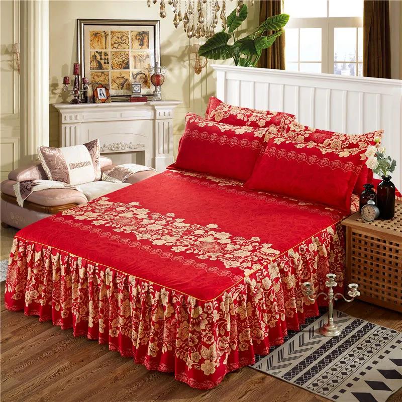 Modern Minimalist Pure Cotton Simmons Dustproof Protective Cover Pure Cotton Thickened Twill Brushed Non-slip Mattress Cover