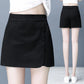 Summer Korean Style Loose and Thin Shorts Women High Waist Wide Leg Hakama A Word Was Thin and Fake Two Sets of Skirt Pants