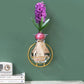 Glass Art Flower Stand Flower Arrangement Wall Mount Metal Flower Device Interior Decoration Pendant