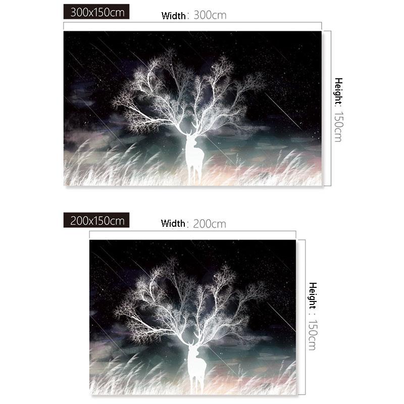 Printed Wall Tapestry Cheap Wall Hanging Tapestries for  Dormitory Bedroom Living Room Home Decoration Wall Art Decor