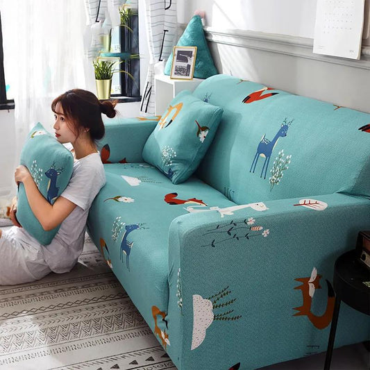 Universal All-inclusive Sofa Cover Custom-made Elastic Sofa Dust Cover Single Combination Sofa Towel Full Cover Multicolor
