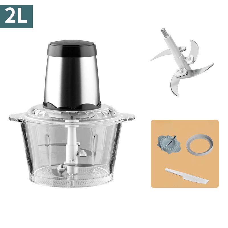 Meat Grinder Household Electric Multifunctional Pepper Minced Vegetable Meat Small Mincer Mixing Cooking Machine