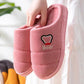 Slippers Women Winter Thick Warm Home Cotton Shoes Men Plus Size Sliders House Non Slip Fleece Winter Slippers