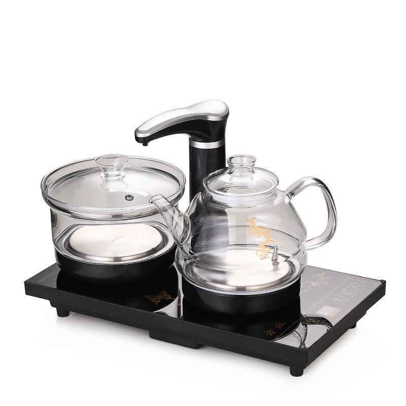 Automatic Smart Kettle Household Glass Kettle Automatic Power-off and Heat Preservation Teapot