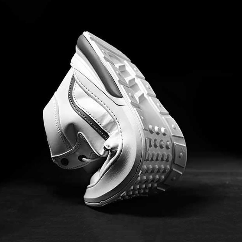 Men's Breathable Heighten Shoes Trendy High Top Men's Tennis Shoes Sports Basketball Board Shoes