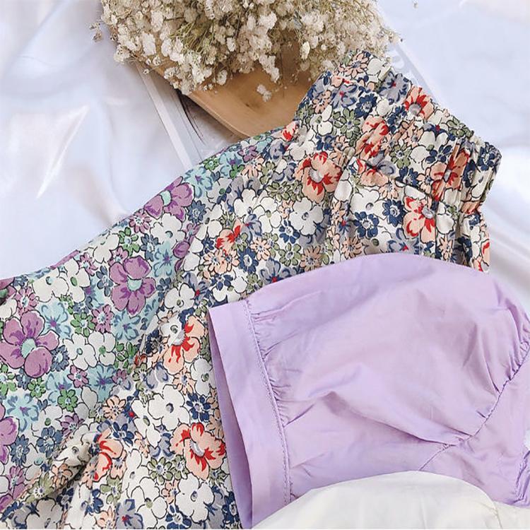 Two-piece Cotton Girls Clothes Suit Summer Short-sleeved Children's Suit Fashion Girls Clothes Suit Casual Clothes